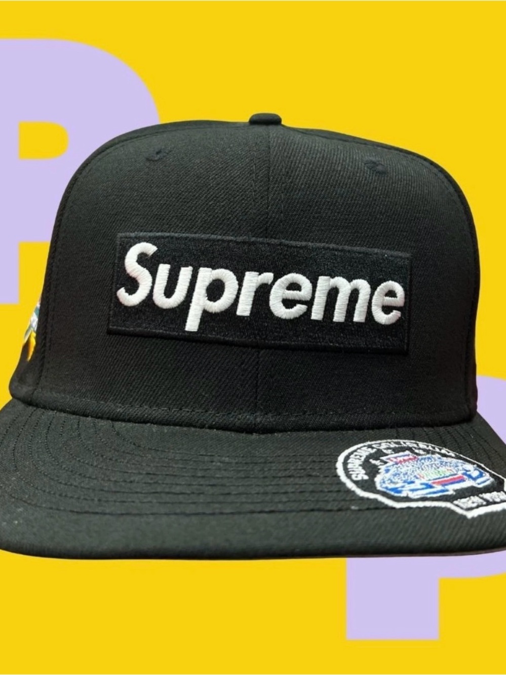 Supreme Championships Box Logo New Era Fitted Hat